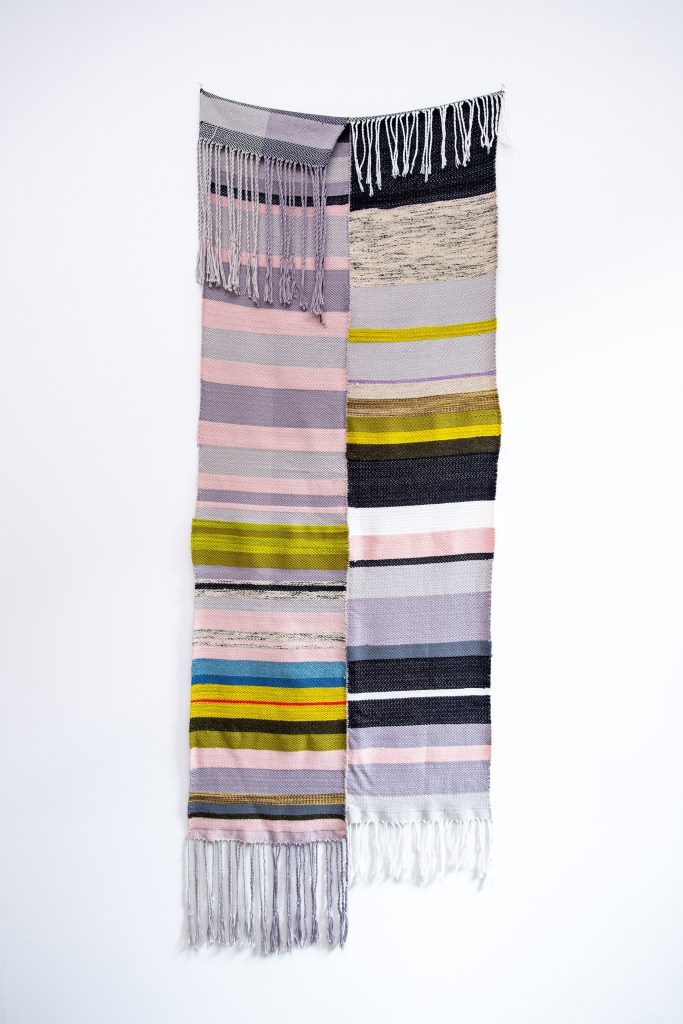 Tapestry from "Weaving" — full view of the woven piece.